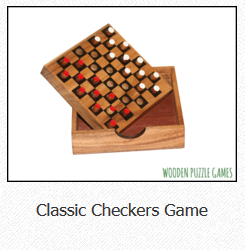 Classic Checkers Game